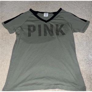 Victoria’s Secret PINK V-Neck Tshirt- Size Small